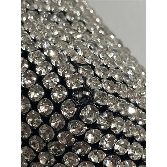 Rhinestone Sparkle Mini Evening Bag Purse Crystal Night Out Satchel Tote Handbag